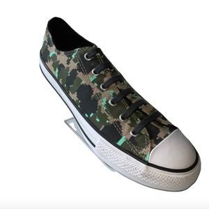Converse All Star Digi Camo Slip On No Tie Junior Size 5.5 Youth New No Box